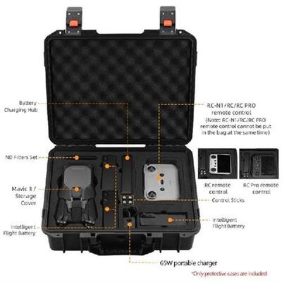 Portable Suitcase Hard Housing Travel Carrying Pouch for