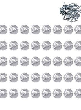 50Pcs Bathroom Mirror Hinger Fixed Accessories Advertising P