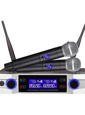 Wireless Karaoke Microphone Dynamic VHF Home Studio Recordin