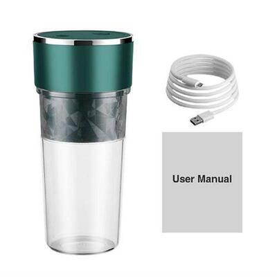 Office Home Travel Smoothie Mini With Lid Juicer Cup USB