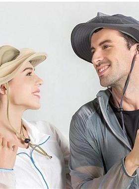 Outdoor Anti Bug Caps Women Men Bee Mosquito Hat Head Net