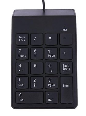 New USB  18-keys Num Pad Numeric Number Keypad Keyboard