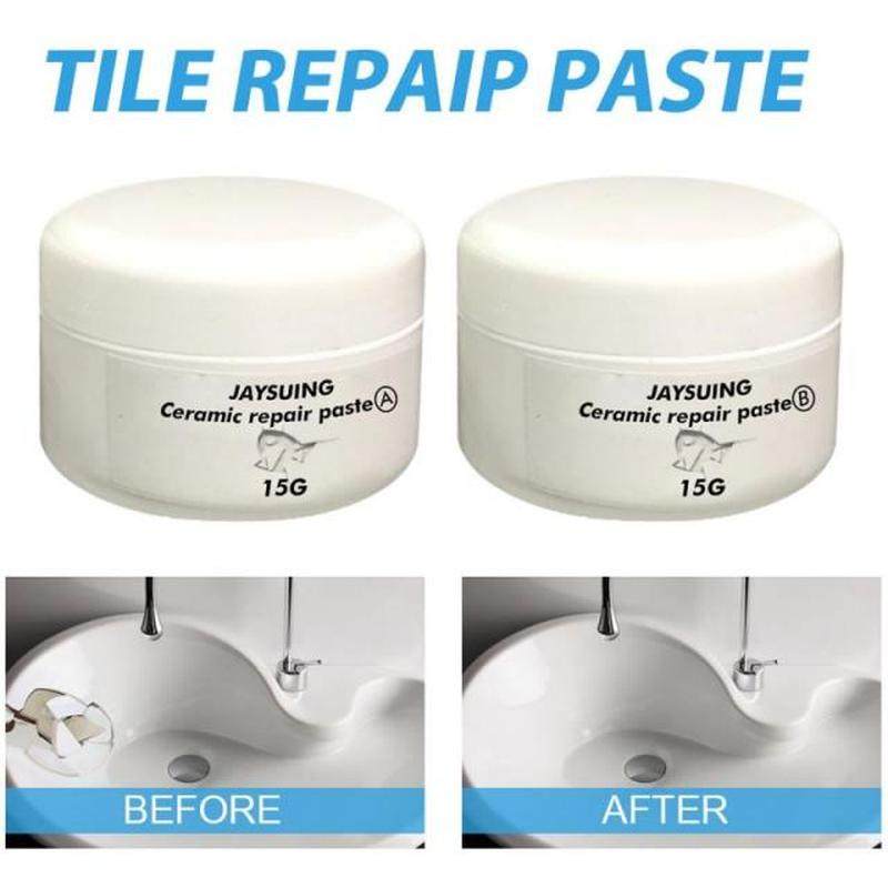 Tub Tile Repair Kit Porcelain Crack Chip Ceramic Floor Repai
