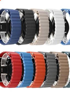 Gengshi Leather loop watchband strap for Amazfit BIP S, GTR