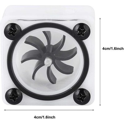 Durable G1/4 Thread Revolving Speed Water Cooling Impeller W