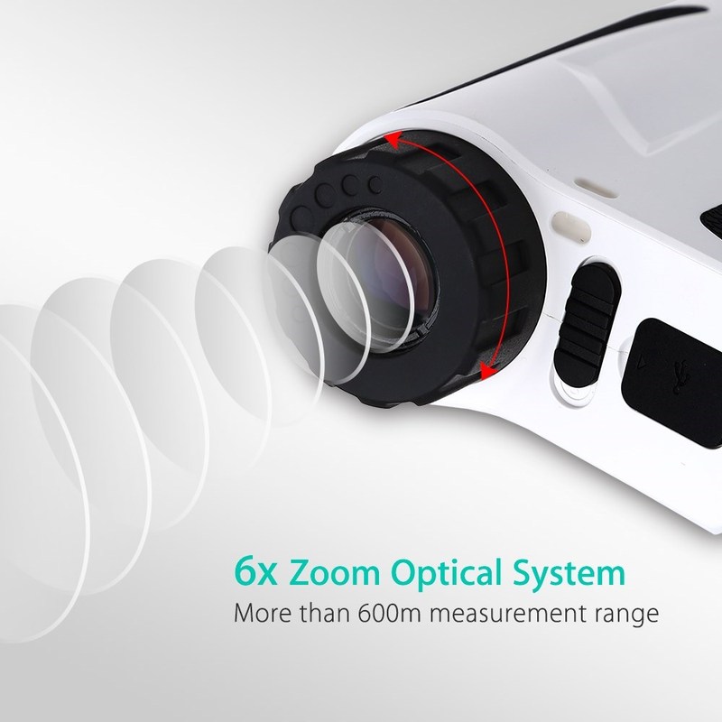 BOBLOV 600 Golf Laser Rangefinder Range Finder Monocular Out