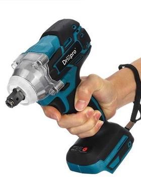 Brushless Cordless Electric Impact Wrench 1/2 inch Socket W