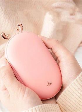 USB Electric Hands Heater Mobile Power Supply 2 in 1 Three