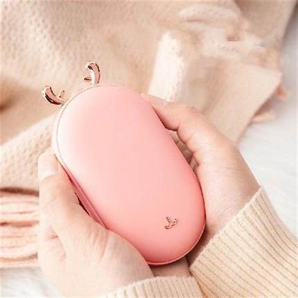 USB Electric Hands Heater Mobile Power Supply 2 in 1 Three