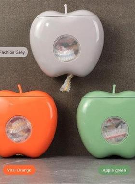 Wall-mounted Food Cover Bag Storage Box Punch Free Plastic