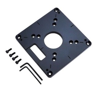 Universal RT0700C Aluminum Router Table Insert Plate Trimmin