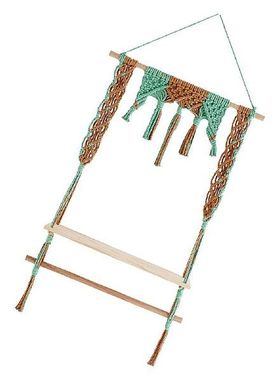 Macrame Wall Hangings Shelf Boho Style Floating Plant