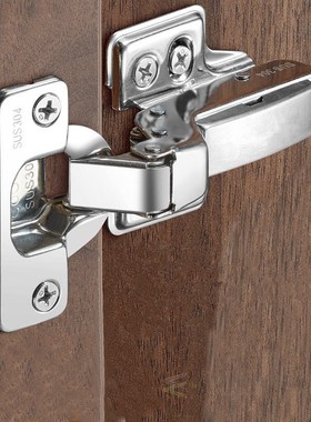 1Pcs Hinge Stainless Steel Hydraulic Cabinet Door Hinges Dam