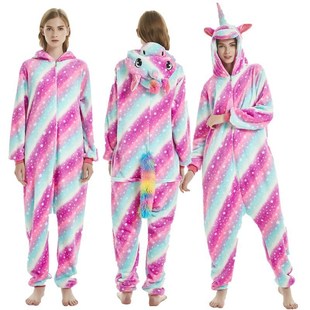 Halloween cosplay panda Unicorn Cartoon Cosplay Adult Onesie