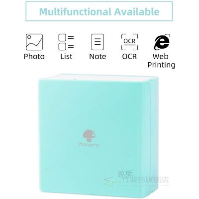 M02 Mini Portable Photo Printer Mobile Thermal Label Sticker