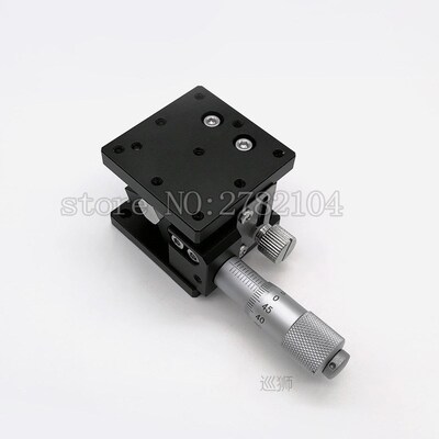 Z axis 40*40mm Displacement Lift Stage Manual fine tuning pl