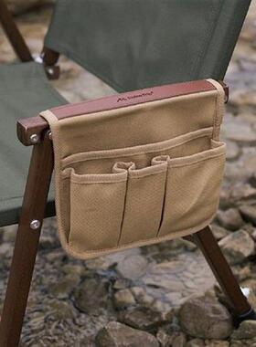 Camping Chair Side Bag Multifunctional Portable Canvas
