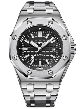 Personalized men's watch, sports fashion日历石英男表