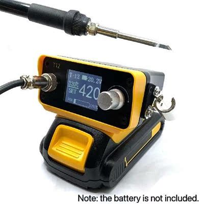 PTS300D T12 Digital Soldering Stations Portable Cordless