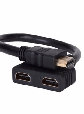HDMI-compatible 2 Dual Port Y Splitter 1080P HDMI-compatible