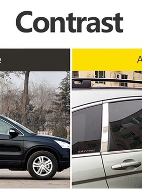 For Honda CRV CR-V 2007 to 2011 Stainless Steel Window Trims