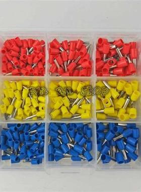 600Pcs / BOX Insulated Cord End Terminal Bootlace Cooper Fe