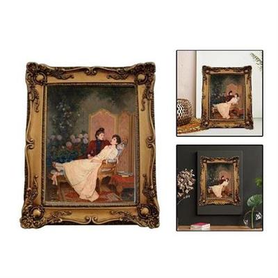 photo Display frame Desktop Embossed Rectangle Ornament
