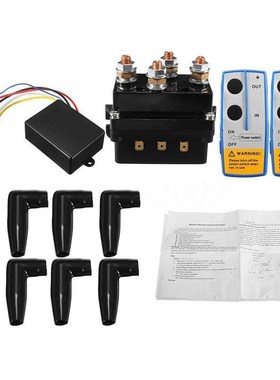 niversal 12V 500A Winch Remote Contactor Winch Control Solen
