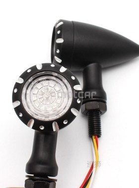 Motorcycle Flashing LED Turn Signals Brake Blinker Light 12V