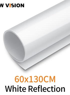 White 60X130cm 24*51inch Photography Backdrop Paper Matte R