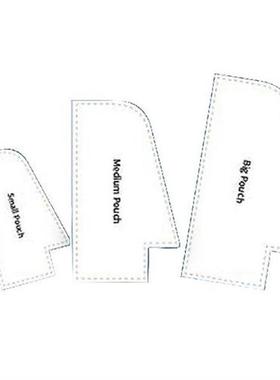 Bag Pattern Template Acrylic Quilting Ruler Portable Sewing