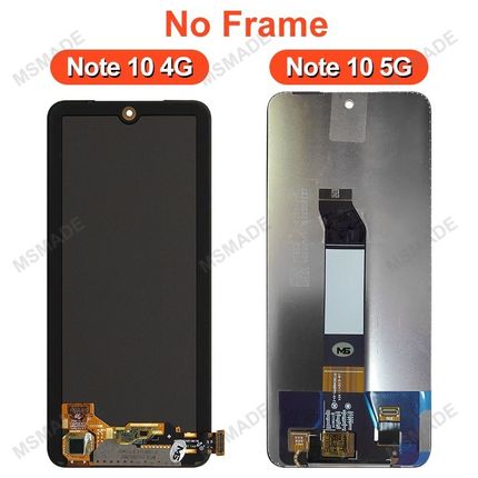 Original For Redmi Note 10 4G LCD Note 10S Display M2101K7AI