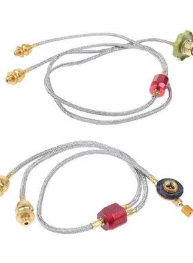 2 Way Adapter Burner for Double Gas   Camping Propane