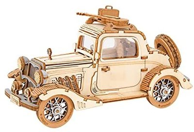 Rowood 3D Wooden Puzzles for Adults Teens Boys Girls DIY Ca