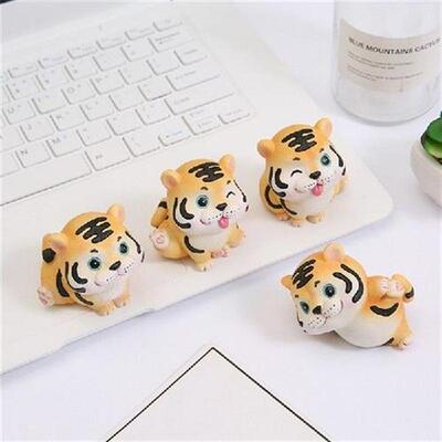 Cute Tiger Ornaments Micro Landscape Miniature Figurine