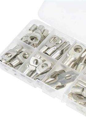 60PCS/BOX Assortment SC6-25 Be Tinned Copper Lug Terminals