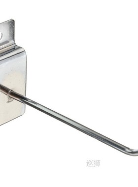 MTGATHER 25pcs 100mm Single Slatwall Hook Pin Arm Shop Displ