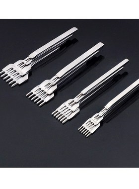 4PCS/SET Leather Craft Hole Punches Lacing Stitching Punch T