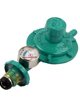 Propane Gas Regulator with Pressure Gauge Manometer Level Ga