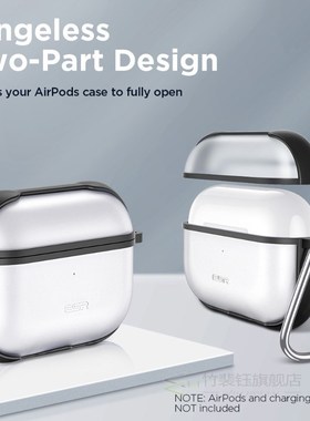ESR for AirPods Pro Case with Keychain Hook Up Protective C