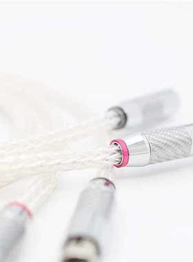 1Pair OCC Silver plated XLR Audio cable Balance cable XLR Ca