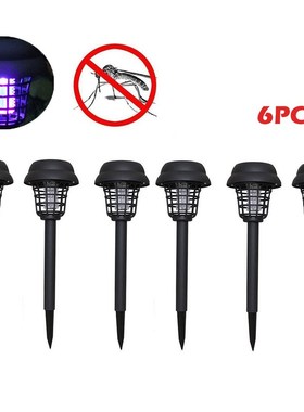 14 pcs Solar anti-mosquito device with us state garden lamp