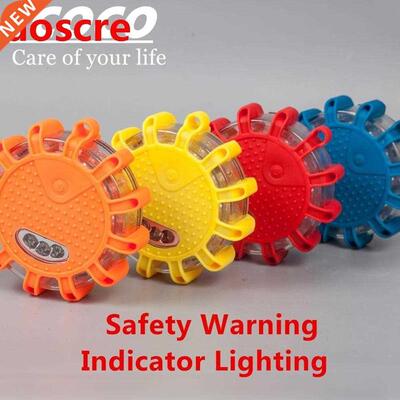 2pcs LED Emergency Magnet Flashing Warning Night Lights Safe