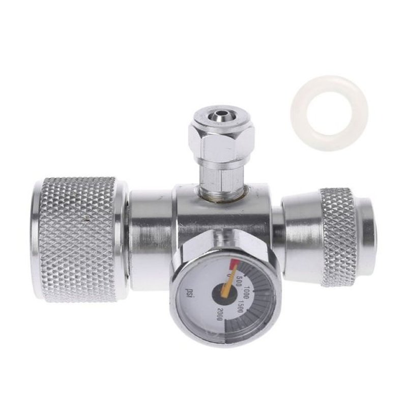 Co2 Pressure Gauge JIS m22-14 Regulator Manometer Over 1500P