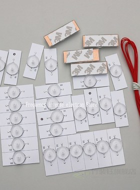 LED Backlight strip  30Pcs 3V SMD Lamp Beads with Optical Le