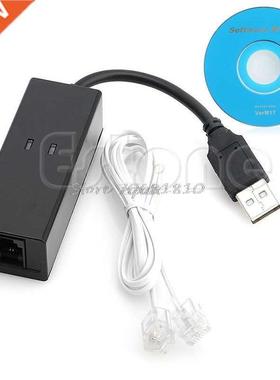 USB 2.0 56K Data V.92/V.90 Telephone Fax Modem Cable For Win