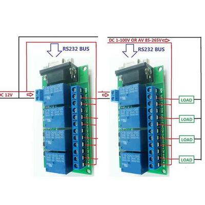Relay Delay Switch CE039_12V 4 Channel DC12V 10A Wifi Relay
