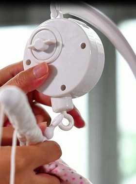 Baby Crib Musical Mobile Rattle Plush Pendant Bed Bell Wind