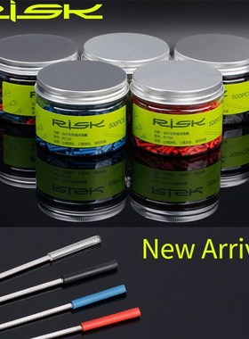 100PCS RISK Bike Brake Shifting Cable Tips Crimp MTB Road Bi