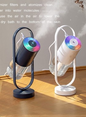 200ML Small household Humidifier 360Degree Mist Spray Projec